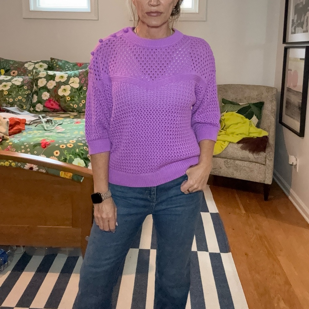 J. Crew Lavender Women's Sweater